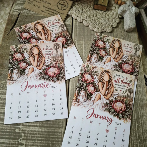 Kalendar met Magneet 2027 Afrikaans