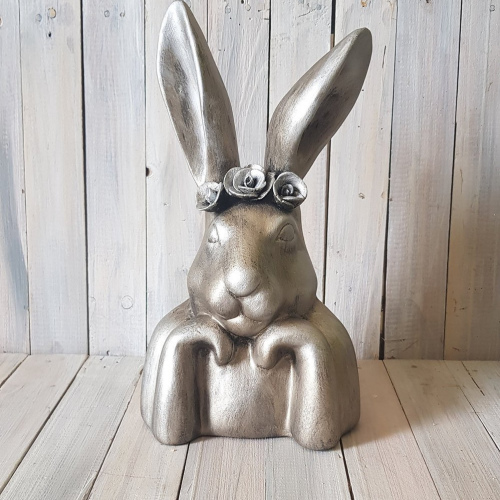 Katriena Pewter Bunny