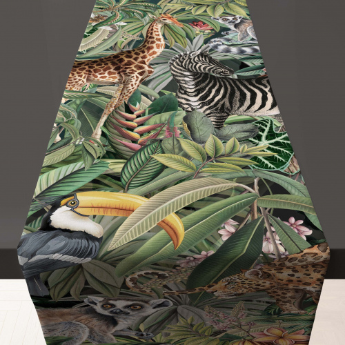 Africa Jungle Table Runner