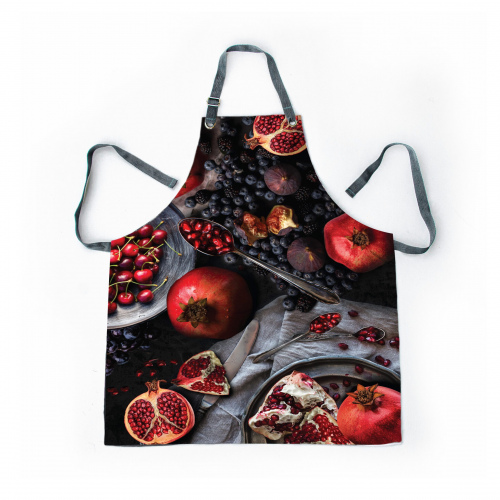 Pomegranates and Berries Apron
