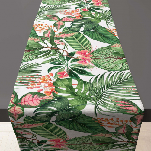 Tropical Fleur Table Runner