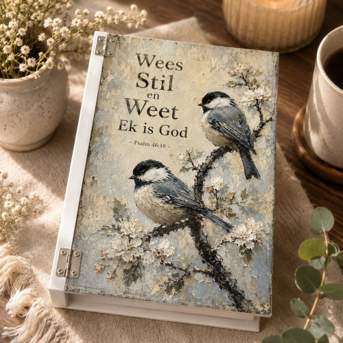 Keepsake Box Wees stil en weet