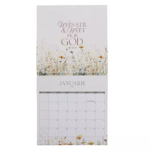 Dit Is Die Dag Wat Die Here Gemaak Het Muurkalendar