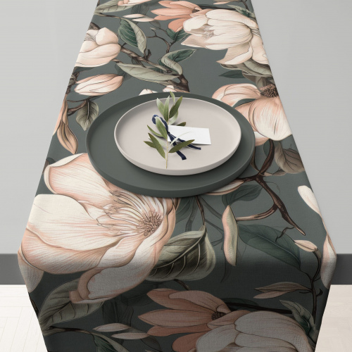  Pink Garden Table Runner