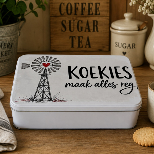 Tin Koekies Maak Alles Reg Windpomp