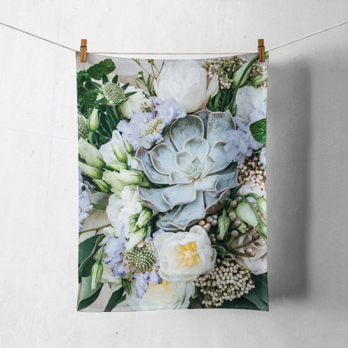 Succulent Bouquet Food Towel 