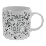 Coloring Mug Joy to The Lord