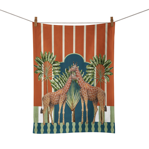 Safari Giraffes Food Towel