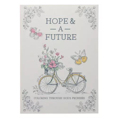 Hope And A Future Bicycle Collection Coloring Book