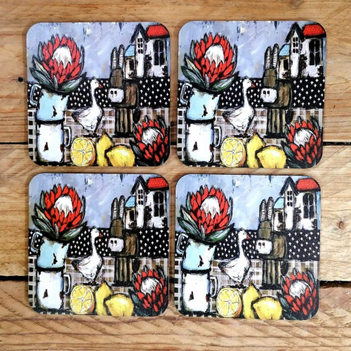 Coasters (6) Set of 4