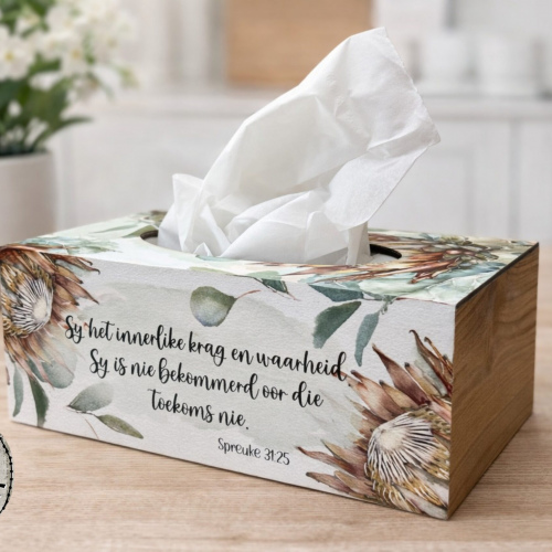 Tissue Box Cover Spreuke