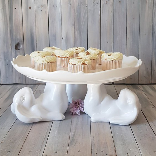 Bunnies Single Cake Stand