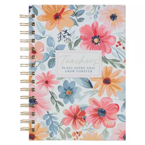 Teacher Garden Blooms Collection Journal 
