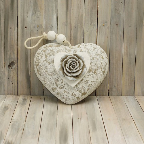 Large Plastered Heart