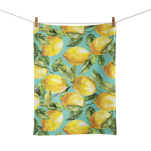 Amalfi Green Lemons Food Towel 