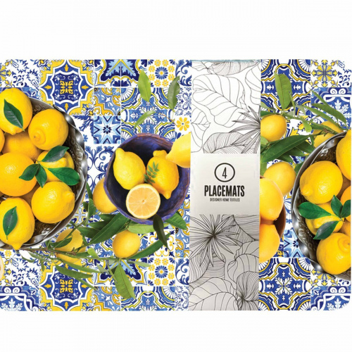 Amalfi Santorini Neoprene Placemats