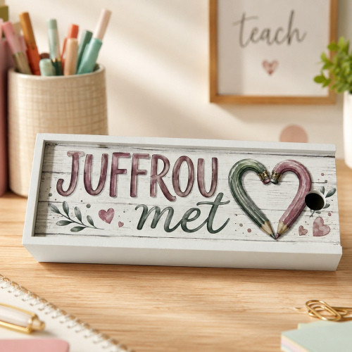 Pencil Box Juffrou