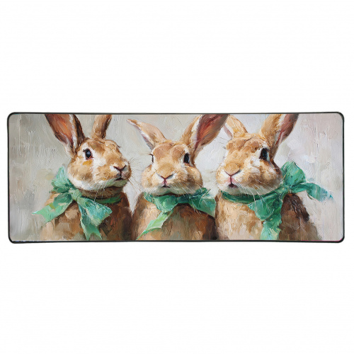 Three Rabbits Table Mat