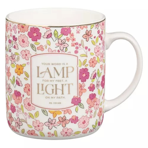 Lamp For My Feat Pink Meadow Collection Coffee Mug 414ml