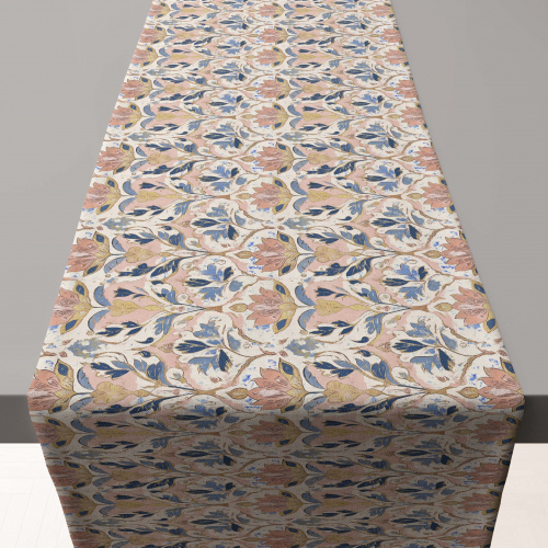 Boho Botanical Table Runner