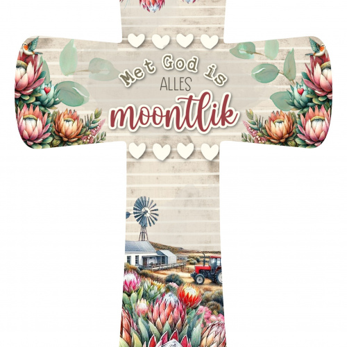 Kruis met God is alles moontlik